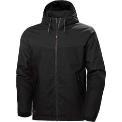 Helly Hansen - Size L Black Water Resistant & Cold Weather Jacket - Exact Tooling