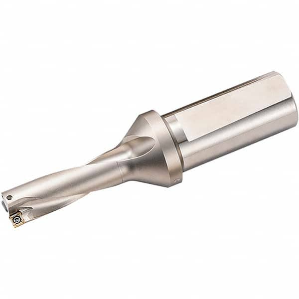 Kyocera - 36mm Max Drill Depth, 3xD, 12mm Diam, Indexable Insert Drill - Exact Tooling