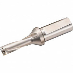 Kyocera - 174.63mm Max Drill Depth, 5xD, 34.93mm Diam, Indexable Insert Drill - Exact Tooling