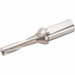 Kyocera - 200.03mm Max Drill Depth, 6xD, 33.35mm Diam, Indexable Insert Drill - Exact Tooling