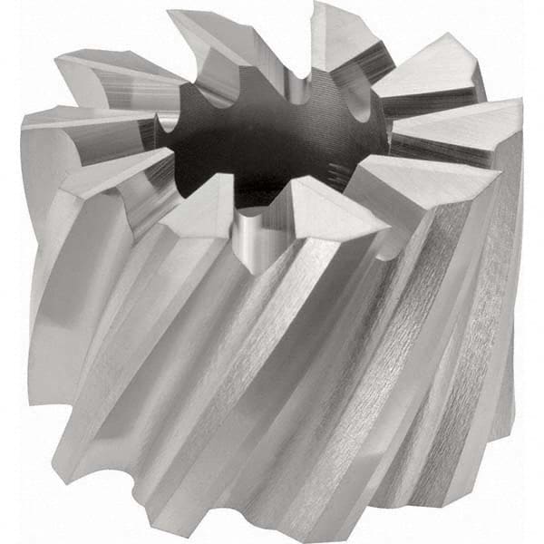 Keo - 2-1/4" 8-Flute Cobalt Rougher Shell End Mill - Exact Tooling