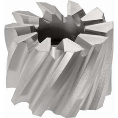 Keo - 2" 10-Flute High Speed Steel Finisher Shell End Mill - Exact Tooling