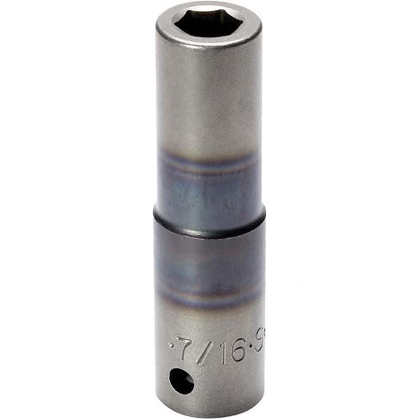 SK - Impact Sockets Drive Size (Inch): 1/2 Size (Inch): 7/16 - Exact Tooling