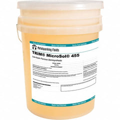 Master Fluid Solutions - TRIM MicroSol 455, 5 Gal Pail Cutting Fluid - Semisynthetic - Exact Tooling