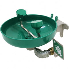 Haws - 15" Wide, Wall Mount, Plastic Bowl, Eyewash Station - 5 GPM Flow Rate - Exact Tooling