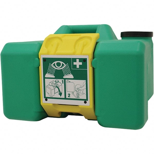 Haws - Portable Eye Wash Stations Type: Eyewash Capacity (Gal.): 9.00 - Exact Tooling