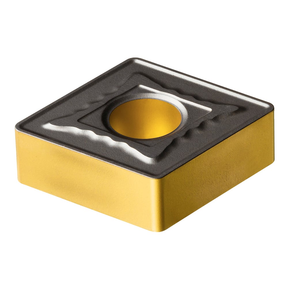 Turning Insert:  CNMG 19 06 16-MR 4415, TiCN, Al2O3 & TiN Finish,  Neutral,  0.0625″ Corner Radius,  N/A Series  CNMG-MR (ISO P)