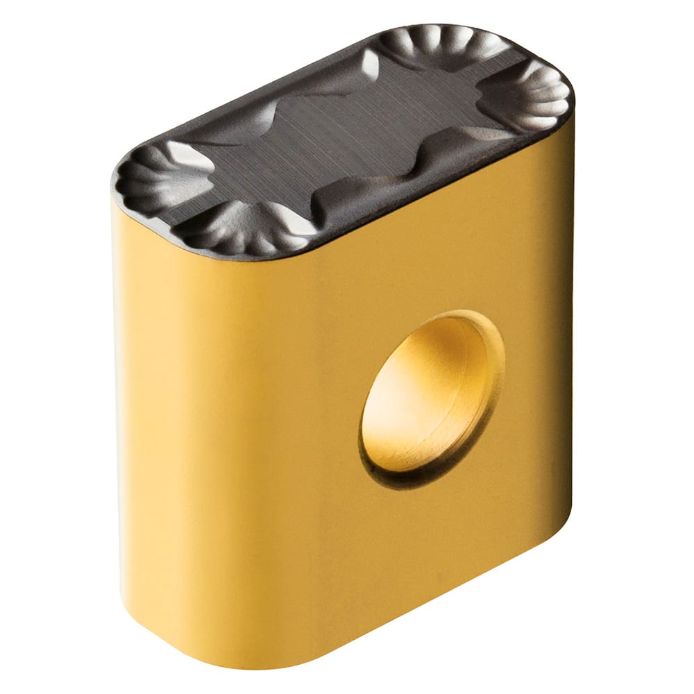 Turning Insert:  LNUX 19 19 40-PF 4425,  Solid Carbide TiCN, Al2O3 & TiN Finish,  Neutral,  0.1575″ Corner Radius,  N/A Series  LNUX-PF