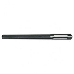 #0 STR / RHC HSS Straight Shank Straight Flute Taper Pin Reamer - Bright - Exact Tooling