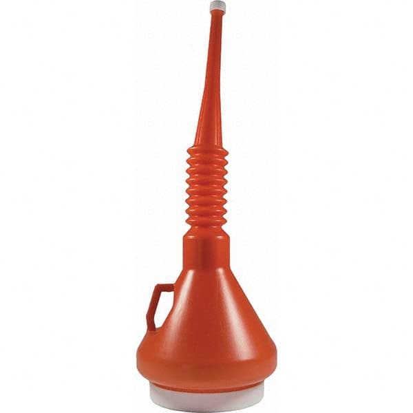 Funnel King - Oil Funnels & Can Oiler Accessories Type: Flexible Spout Material: Polyethylene - Exact Tooling