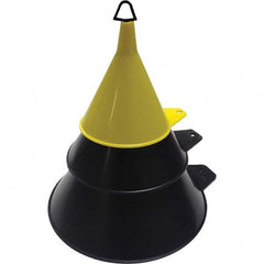 Funnel King - Oil Funnels & Can Oiler Accessories Type: Funnel Set Material: Polyethylene - Exact Tooling