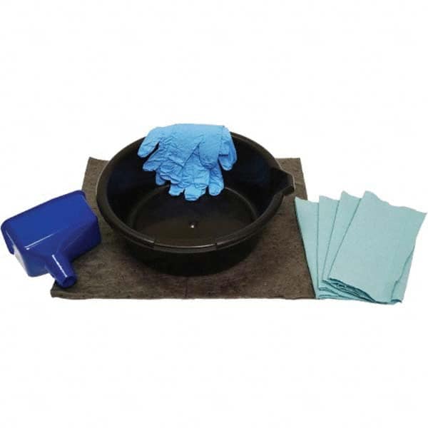 Funnel King - Oil Funnels & Can Oiler Accessories; Type: Oil Dispensing System Component ; Material: Polyethylene ; Capacity Range: 1 Gal. and Larger ; Capacity (Qt.): 6.50 ; Capacity (Gal.): 1.50 ; Finish: Smooth Plastic - Exact Tooling