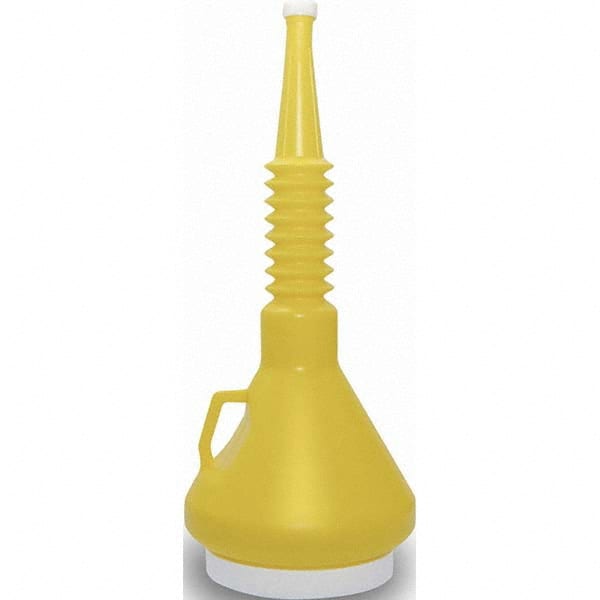 Funnel King - Oil Funnels & Can Oiler Accessories Type: Flexible Spout Material: Polyethylene - Exact Tooling