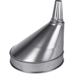 Funnel King - Oil Funnels & Can Oiler Accessories Type: Funnel Material: Galvanized Steel - Exact Tooling