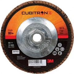 3M - Flap Discs Abrasive Type: Coated Flap Disc Type: Type 27 - Exact Tooling