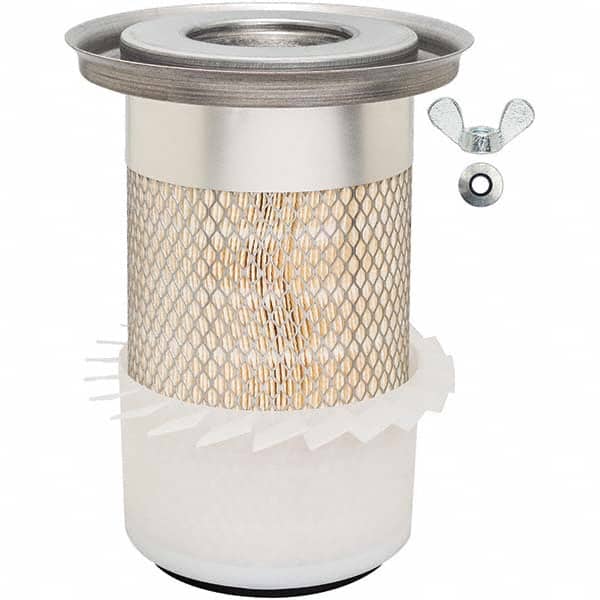 Baldwin Filters - 11-1/2" OAL x 7-13/16" OD Automotive Air Filter - Exact Tooling