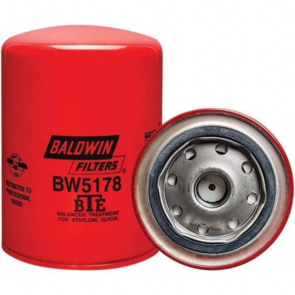 Baldwin Filters - 3/4 Thread 5-3/8" OAL x 3-11/16" OD Automotive Coolant Filter - Exact Tooling
