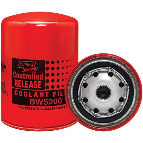 Baldwin Filters - 11/16 Thread 5-13/32" OAL x 3-11/16" OD Automotive Coolant Filter - Exact Tooling
