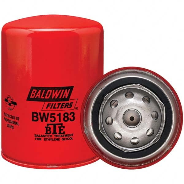 Baldwin Filters - M16 x 1.5 Thread 4-7/16" OAL x 3-11/16" OD Automotive Coolant Filter - Exact Tooling