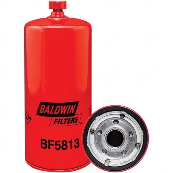 Baldwin Filters - 1 Thread 8-13/16" OAL x 3-11/16" OD Automotive Fuel/Water Separator Element - Exact Tooling