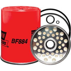 Baldwin Filters - 4-7/16" OAL x 3-15/32" OD Automotive Fuel Filter - Exact Tooling
