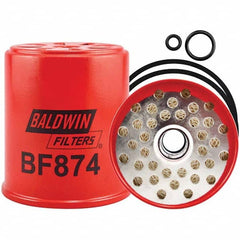 Baldwin Filters - 3-13/16" OAL x 3-15/32" OD Automotive Fuel Filter - Exact Tooling
