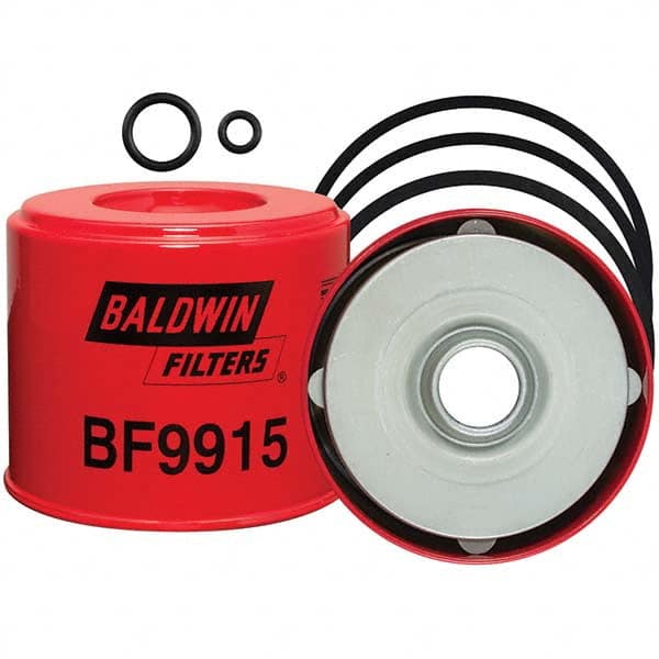Baldwin Filters - 2-13/16" OAL x 3-7/16" OD Automotive Fuel Filter - Exact Tooling