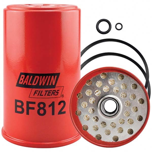 Baldwin Filters - 5-13/32" OAL x 3-15/32" OD Automotive Fuel Filter - Exact Tooling