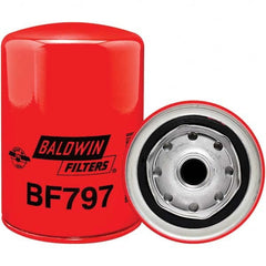 Baldwin Filters - 3/4 Thread 5-3/8" OAL x 3-11/16" OD Automotive Fuel Filter - Exact Tooling