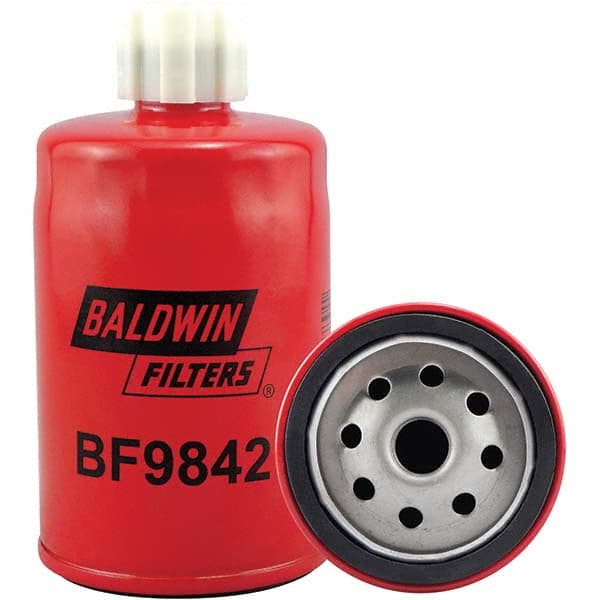 Baldwin Filters - M16 x 1.5 Thread 5-25/32" OAL x 3-1/16" OD Automotive Fuel Filter - Exact Tooling