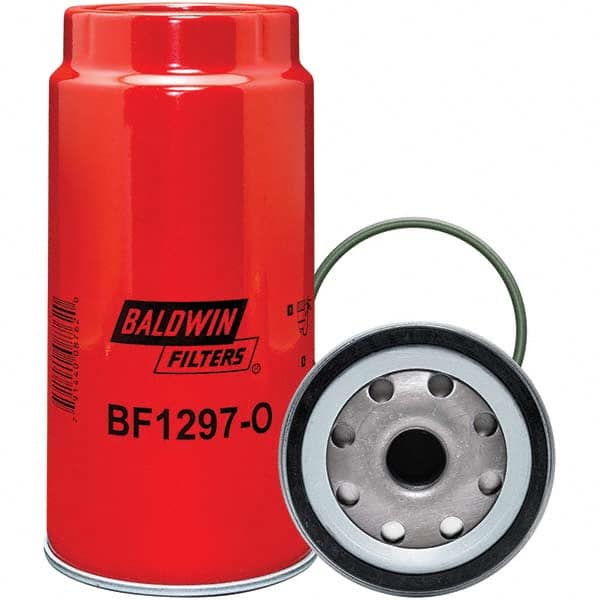 Baldwin Filters - 1 Thread 9-3/32" OAL x 4-9/32" OD Automotive Fuel Filter - Exact Tooling