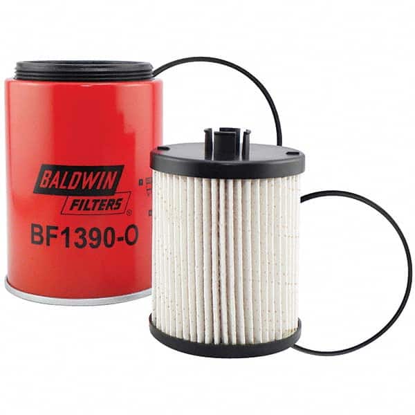 Baldwin Filters - 1 Thread 6-3/16" OAL x 4-11/32" OD Automotive Fuel Filter - Exact Tooling