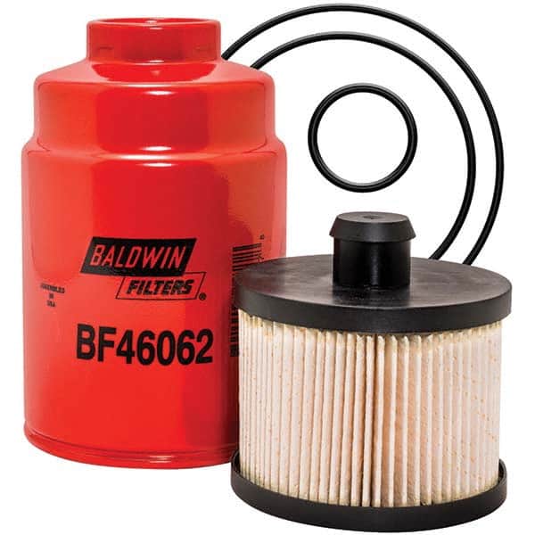 Baldwin Filters - 3-3/8 Thread 6-1/2" OAL x 4-1/32" OD Automotive Fuel Filter - Exact Tooling