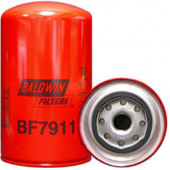 Baldwin Filters - 7-11/32" OAL x 4-1/4" OD Automotive Fuel Filter - Exact Tooling