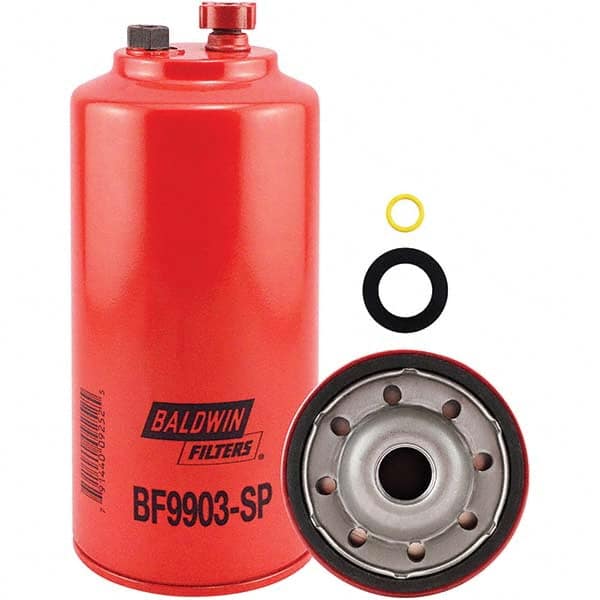 Baldwin Filters - 1 Thread 9-7/32" OAL x 4-1/4" OD Automotive Fuel/Water Separator Element - Exact Tooling