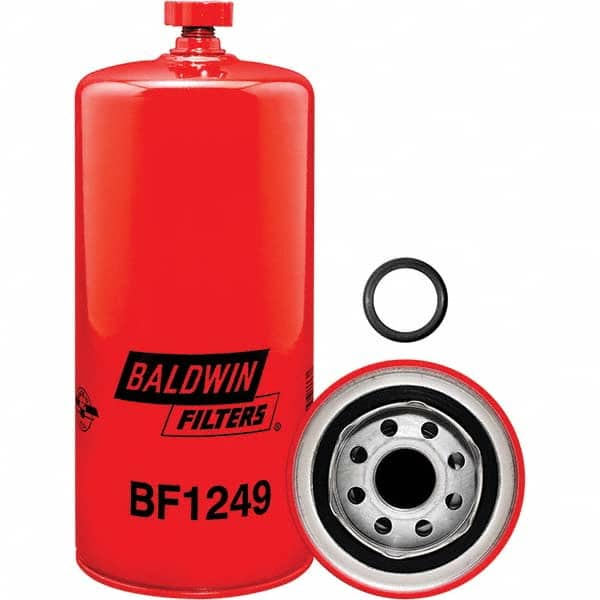 Baldwin Filters - 1 Thread 8-29/32" OAL x 3-11/16" OD Automotive Fuel/Water Separator Element - Exact Tooling