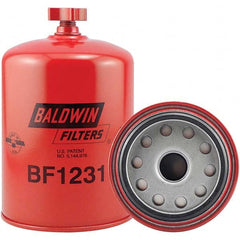 Baldwin Filters - 1 Thread 6-25/32" OAL x 4-5/16" OD Automotive Fuel/Water Separator Element - Exact Tooling