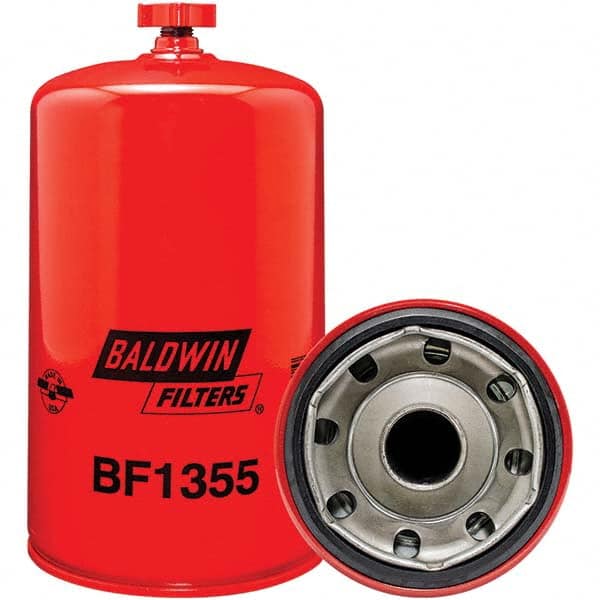 Baldwin Filters - 1-1/4 Thread 8-29/32" OAL x 4-11/16" OD Automotive Fuel/Water Separator Element - Exact Tooling