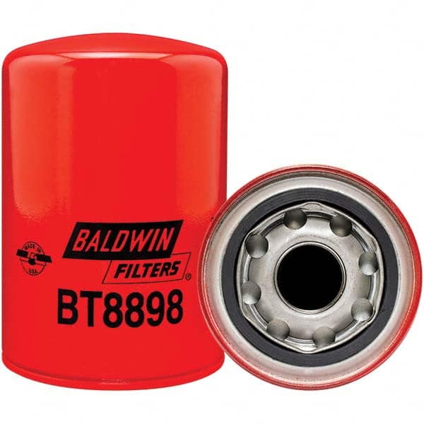 Baldwin Filters - 1-1/8 Thread 5-21/32" OAL x 3-11/16" OD Automotive Hydraulic Filter - Exact Tooling