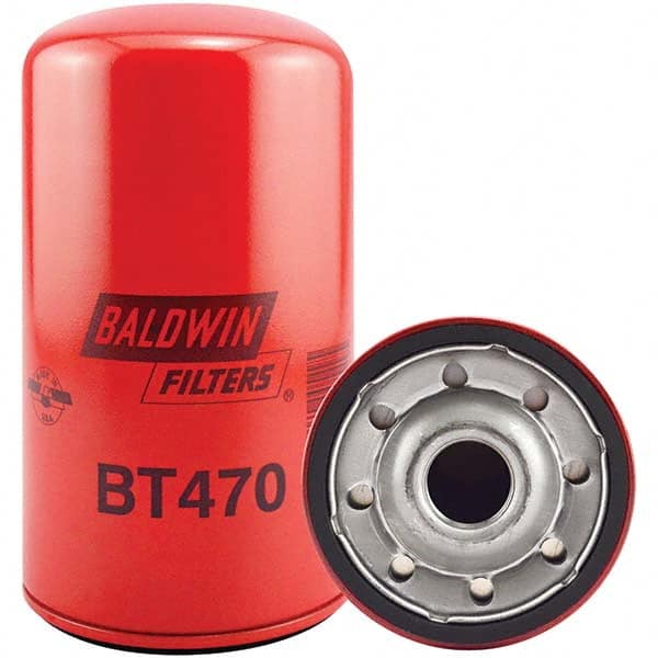 Baldwin Filters - 1-1/8 Thread 7-3/8" OAL x 4-1/4" OD Automotive Hydraulic Filter - Exact Tooling