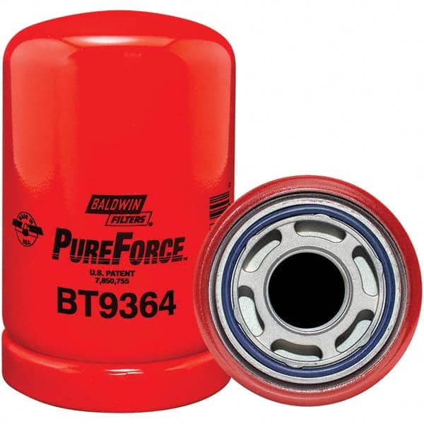 Baldwin Filters - 1-3/8 Thread 6-1/8" OAL x 3-3/4" OD Automotive Hydraulic Filter - Exact Tooling