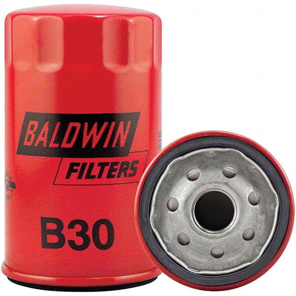Baldwin Filters - 13/16 Thread 5-1/8" OAL x 3" OD Automotive Oil Filter - Exact Tooling