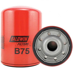 Baldwin Filters - 1-1/8 Thread 5-27/32" OAL x 4-1/4" OD Automotive Oil Filter - Exact Tooling