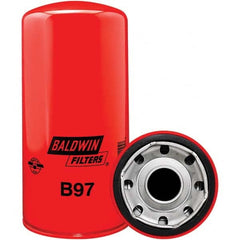 Baldwin Filters - 1-1/2 Thread 9-29/32" OAL x 4-21/32" OD Automotive Oil Filter - Exact Tooling