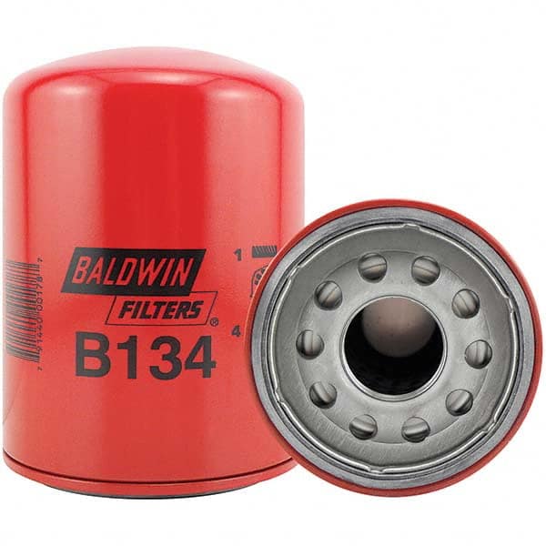 Baldwin Filters - 1-1/2 Thread 5-7/8" OAL x 4-1/4" OD Automotive Oil Filter - Exact Tooling