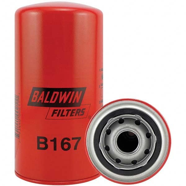 Baldwin Filters - 1 Thread 7-1/8" OAL x 3-11/16" OD Automotive Oil Filter - Exact Tooling