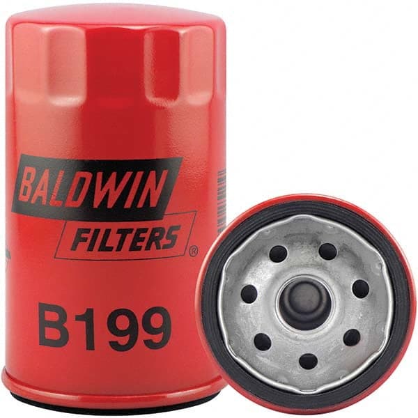 Baldwin Filters - M20 x 1.5 Thread 5-1/8" OAL x 3" OD Automotive Oil Filter - Exact Tooling