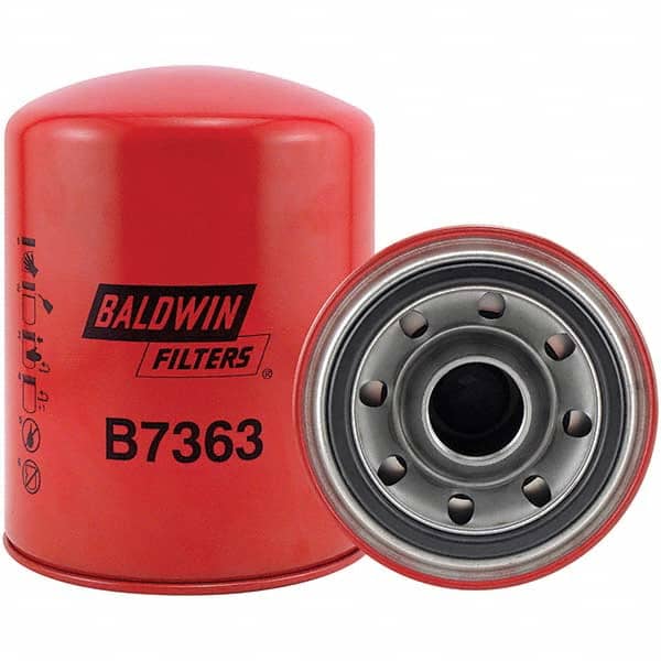 Baldwin Filters - 1-1/2 Thread 7" OAL x 5-3/8" OD Automotive Oil Filter - Exact Tooling