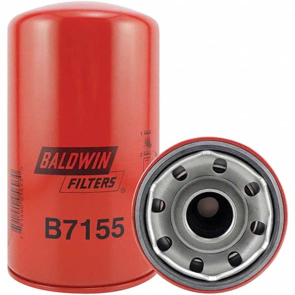 Baldwin Filters - 1-1/2 Thread 8-1/8" OAL x 4-21/32" OD Automotive Oil Filter - Exact Tooling