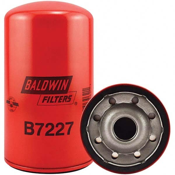 Baldwin Filters - 1-1/8 Thread 7-3/8" OAL x 4-1/4" OD Automotive Oil Filter - Exact Tooling